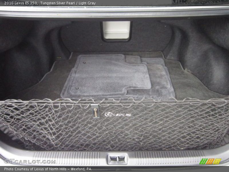 Tungsten Silver Pearl / Light Gray 2010 Lexus ES 350