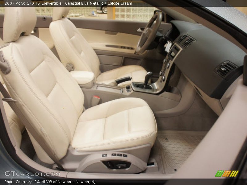 Celestial Blue Metallic / Calcite Cream 2007 Volvo C70 T5 Convertible