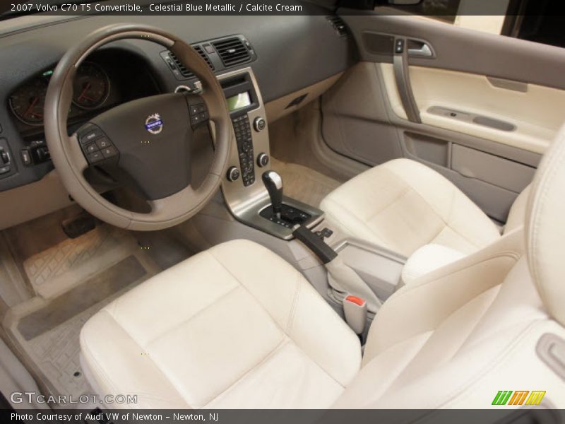Celestial Blue Metallic / Calcite Cream 2007 Volvo C70 T5 Convertible