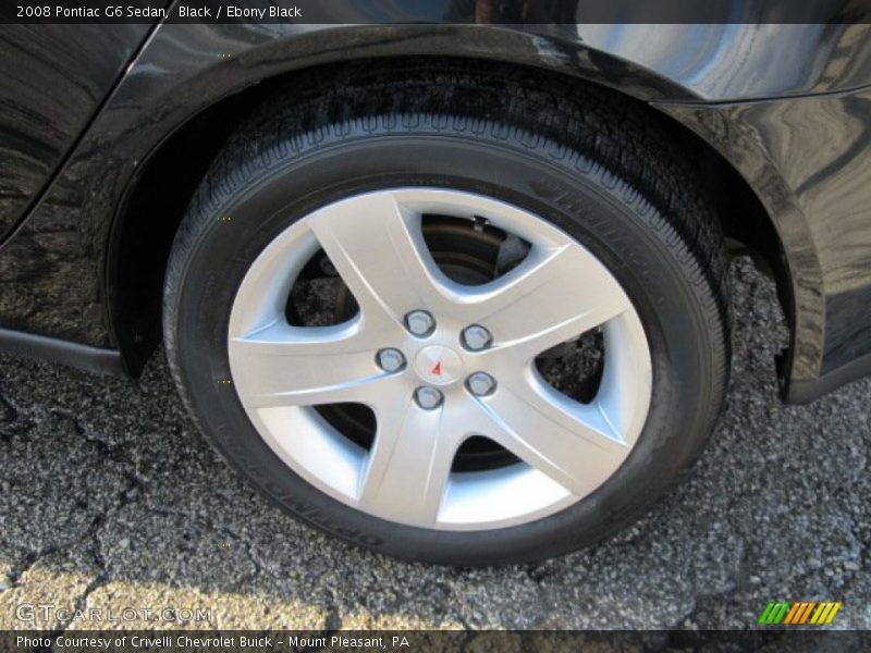 Black / Ebony Black 2008 Pontiac G6 Sedan