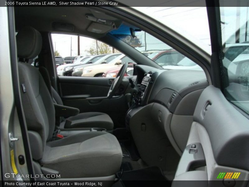 Silver Shadow Pearl / Stone Gray 2006 Toyota Sienna LE AWD