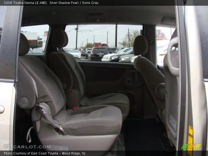 Silver Shadow Pearl / Stone Gray 2006 Toyota Sienna LE AWD