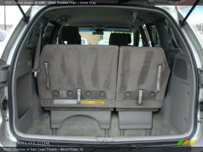 Silver Shadow Pearl / Stone Gray 2006 Toyota Sienna LE AWD