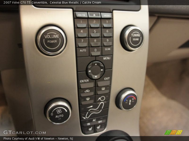 Celestial Blue Metallic / Calcite Cream 2007 Volvo C70 T5 Convertible