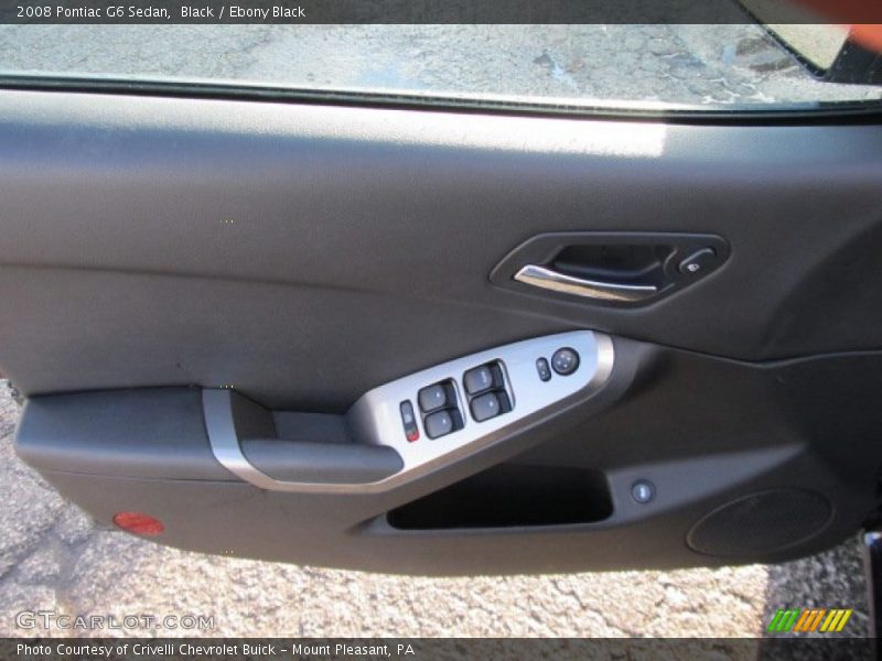 Black / Ebony Black 2008 Pontiac G6 Sedan