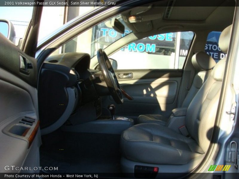 Satin Silver Metallic / Gray 2001 Volkswagen Passat GLX Sedan