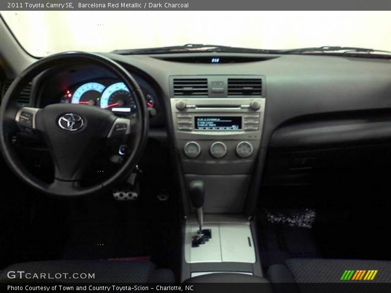 Barcelona Red Metallic / Dark Charcoal 2011 Toyota Camry SE