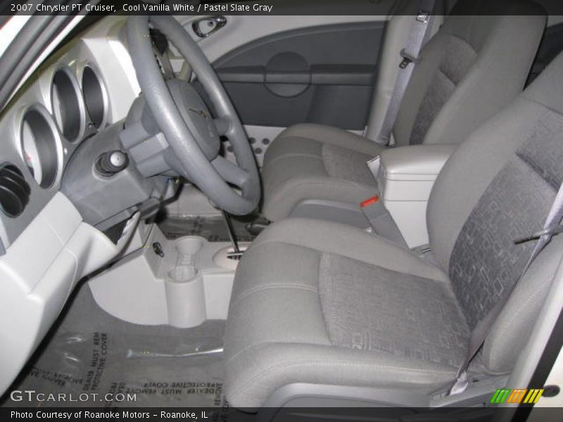 Cool Vanilla White / Pastel Slate Gray 2007 Chrysler PT Cruiser
