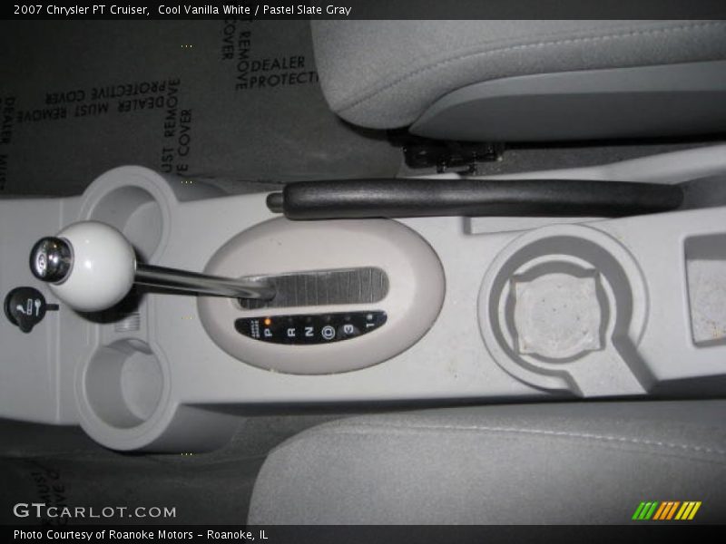 Cool Vanilla White / Pastel Slate Gray 2007 Chrysler PT Cruiser