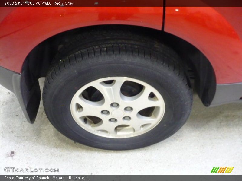 Red / Gray 2003 Saturn VUE V6 AWD
