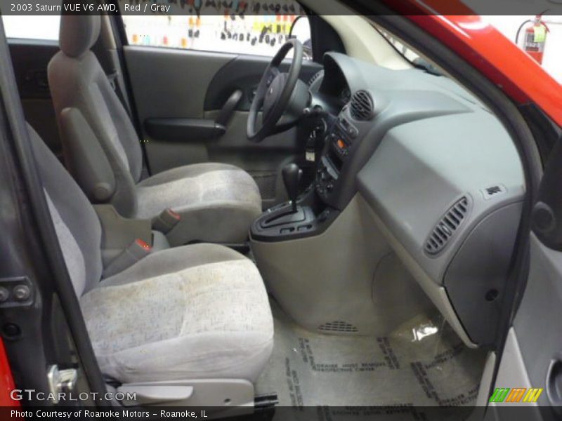 Red / Gray 2003 Saturn VUE V6 AWD