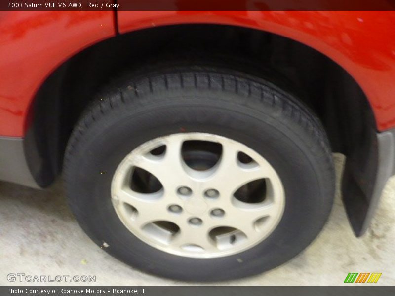 Red / Gray 2003 Saturn VUE V6 AWD