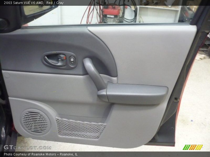 Red / Gray 2003 Saturn VUE V6 AWD
