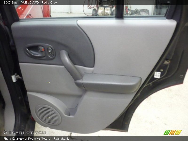 Red / Gray 2003 Saturn VUE V6 AWD