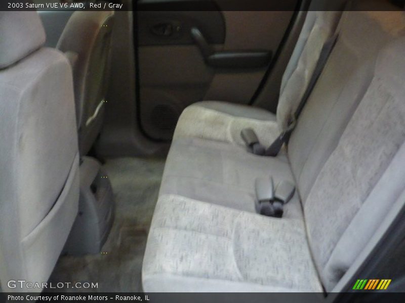 Red / Gray 2003 Saturn VUE V6 AWD