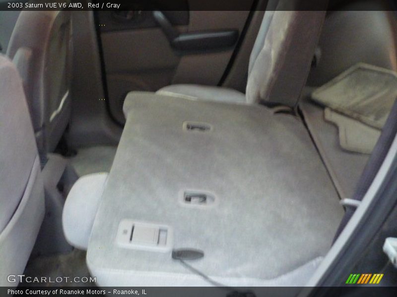 Red / Gray 2003 Saturn VUE V6 AWD