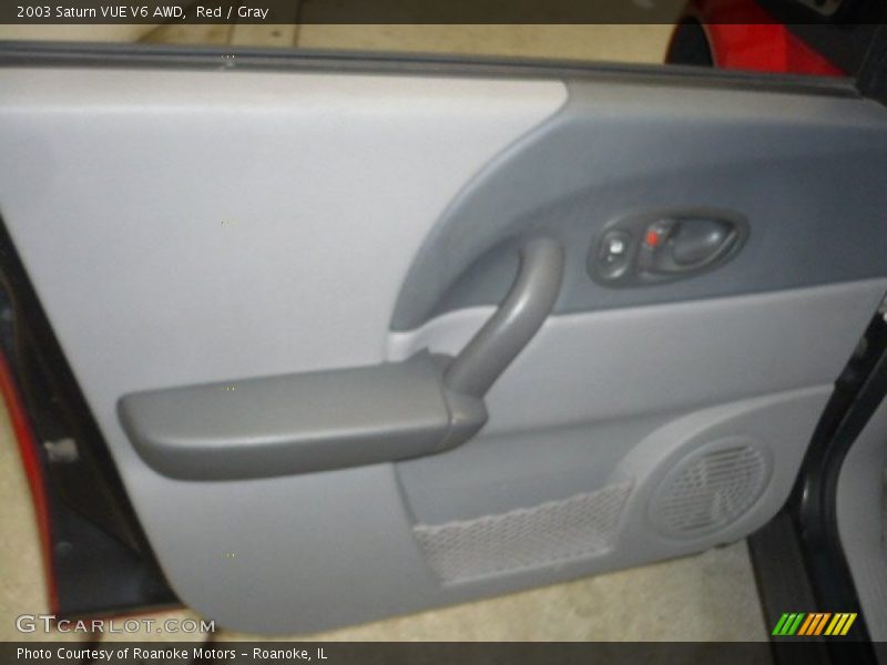 Red / Gray 2003 Saturn VUE V6 AWD