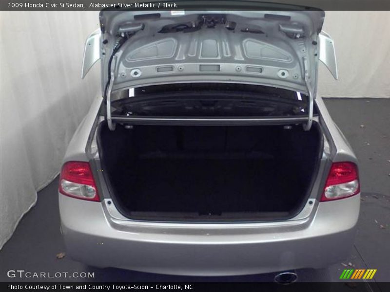 Alabaster Silver Metallic / Black 2009 Honda Civic Si Sedan