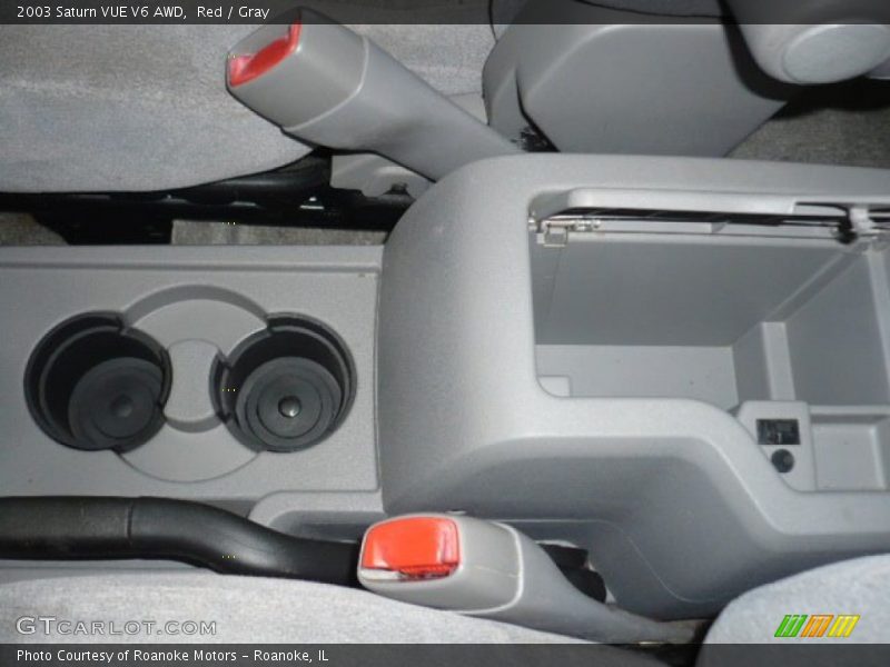Red / Gray 2003 Saturn VUE V6 AWD