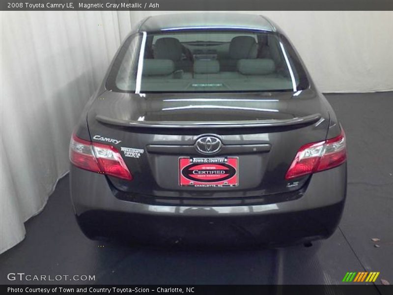 Magnetic Gray Metallic / Ash 2008 Toyota Camry LE