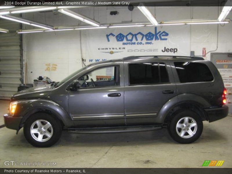 Graphite Metallic / Medium Slate Gray 2004 Dodge Durango Limited 4x4