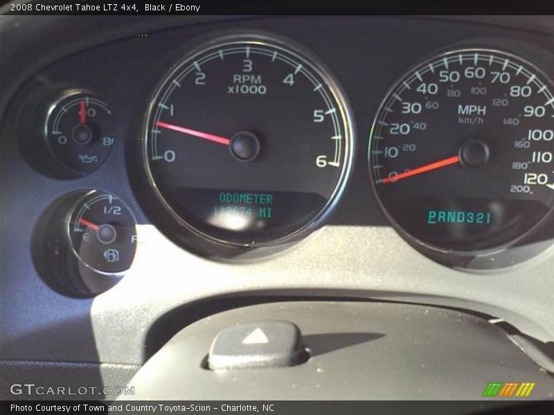 Black / Ebony 2008 Chevrolet Tahoe LTZ 4x4