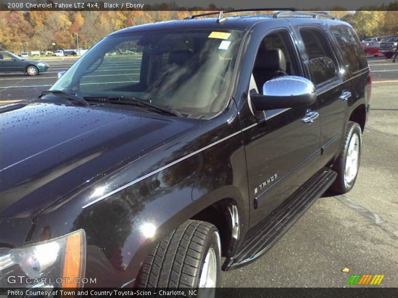 Black / Ebony 2008 Chevrolet Tahoe LTZ 4x4