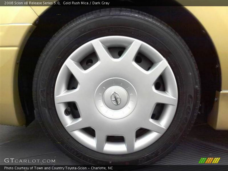 Gold Rush Mica / Dark Gray 2008 Scion xB Release Series 5.0