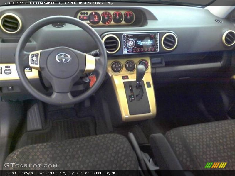 Gold Rush Mica / Dark Gray 2008 Scion xB Release Series 5.0