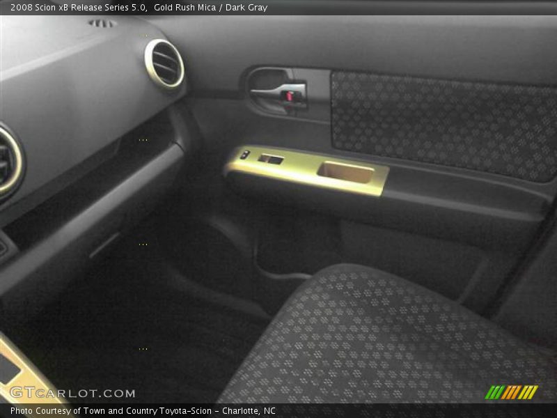Gold Rush Mica / Dark Gray 2008 Scion xB Release Series 5.0