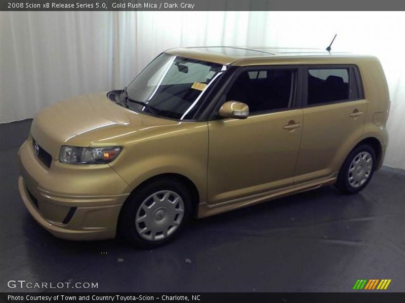 Gold Rush Mica / Dark Gray 2008 Scion xB Release Series 5.0