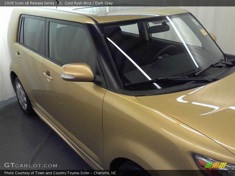 Gold Rush Mica / Dark Gray 2008 Scion xB Release Series 5.0