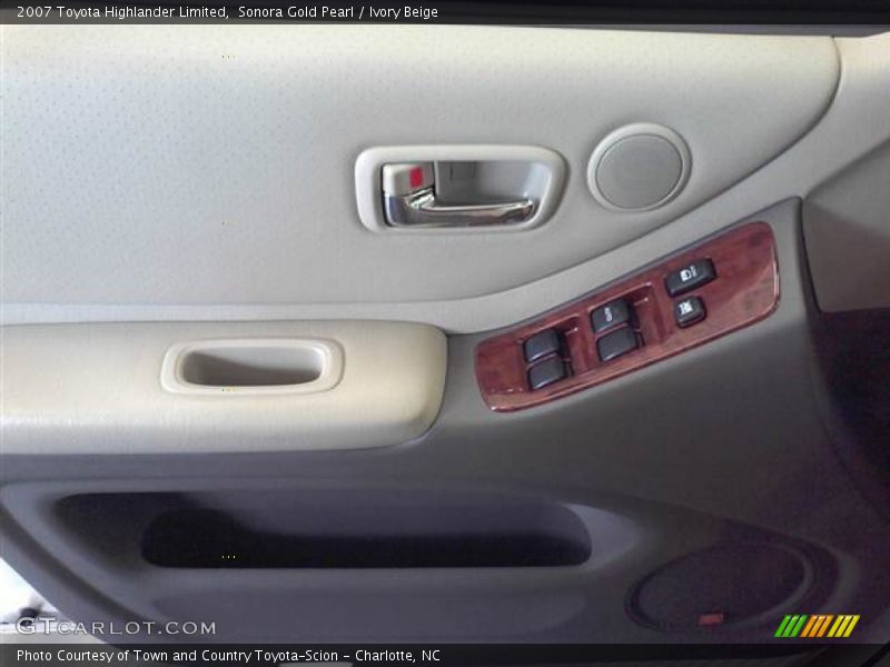 Sonora Gold Pearl / Ivory Beige 2007 Toyota Highlander Limited