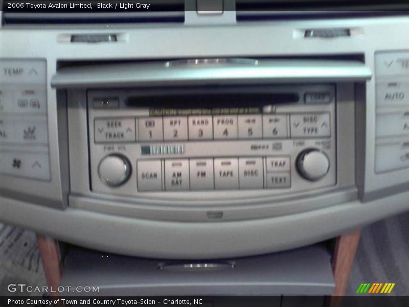 Black / Light Gray 2006 Toyota Avalon Limited