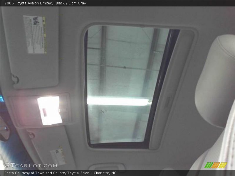 Black / Light Gray 2006 Toyota Avalon Limited