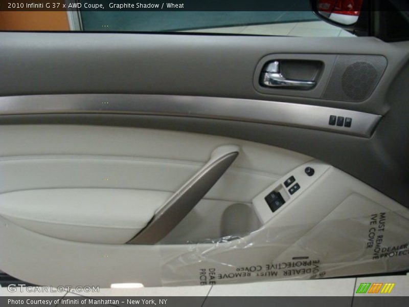 Graphite Shadow / Wheat 2010 Infiniti G 37 x AWD Coupe