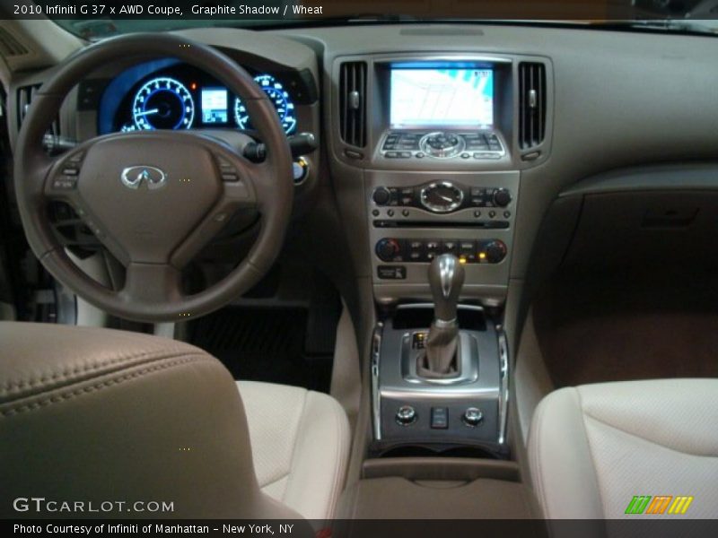 Graphite Shadow / Wheat 2010 Infiniti G 37 x AWD Coupe