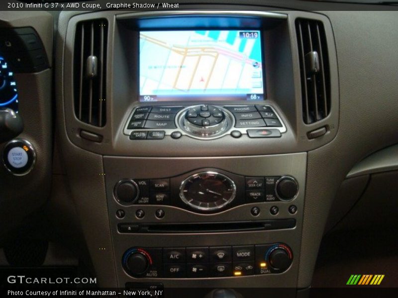 Graphite Shadow / Wheat 2010 Infiniti G 37 x AWD Coupe