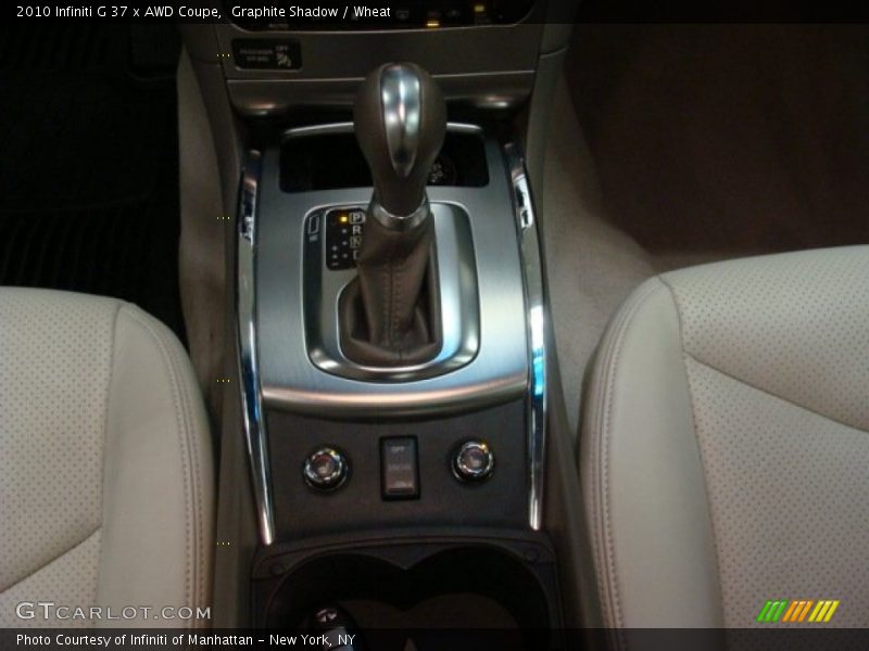 Graphite Shadow / Wheat 2010 Infiniti G 37 x AWD Coupe