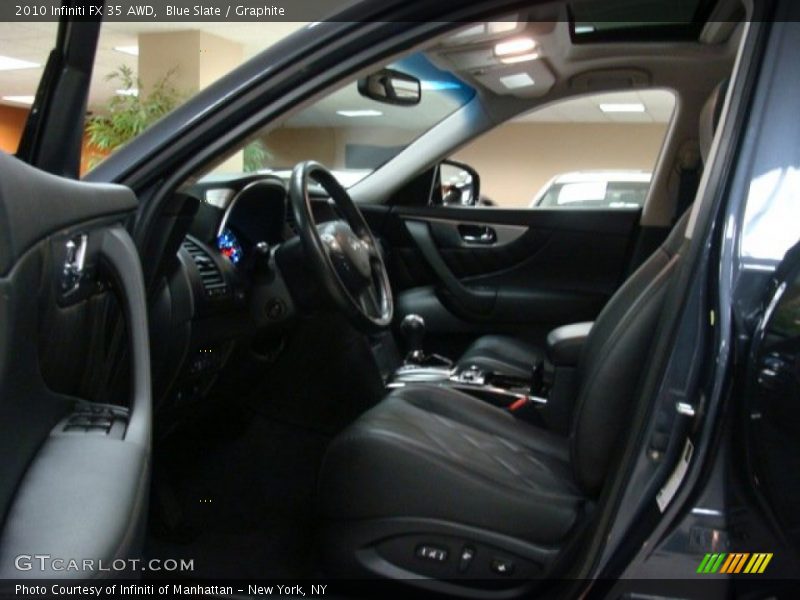 Blue Slate / Graphite 2010 Infiniti FX 35 AWD