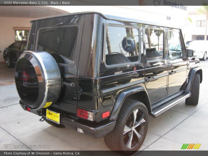 Black / Black 2002 Mercedes-Benz G 500