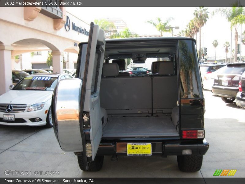 Black / Black 2002 Mercedes-Benz G 500