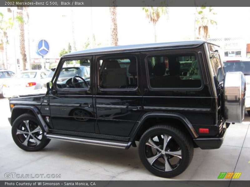 Black / Black 2002 Mercedes-Benz G 500