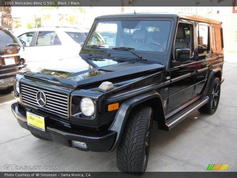Black / Black 2002 Mercedes-Benz G 500