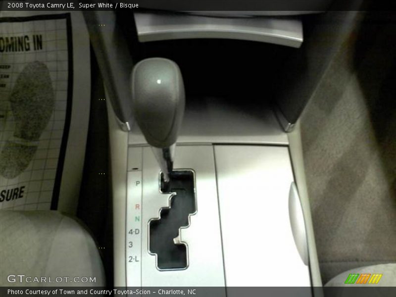 Super White / Bisque 2008 Toyota Camry LE