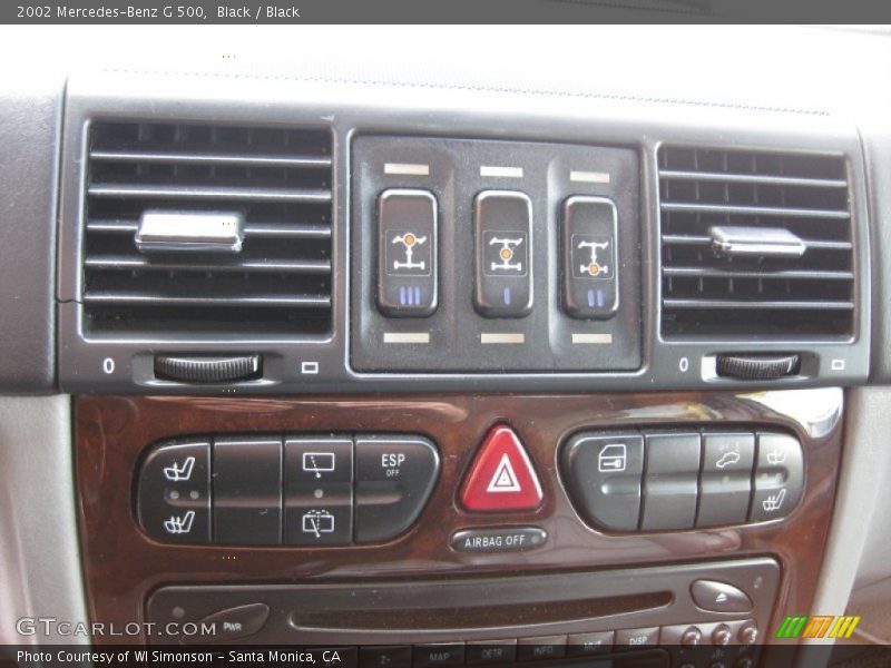 Black / Black 2002 Mercedes-Benz G 500