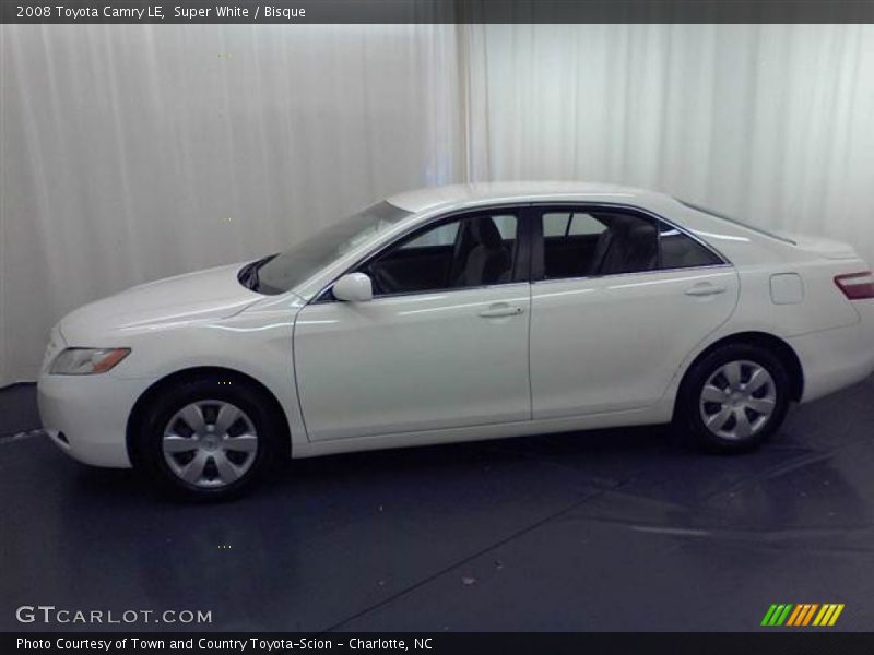 Super White / Bisque 2008 Toyota Camry LE