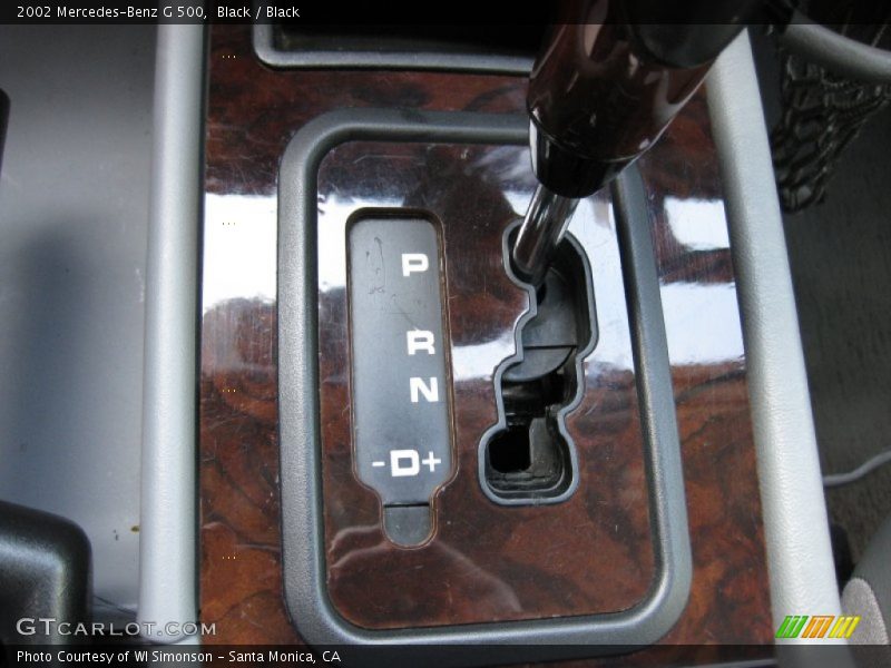 Black / Black 2002 Mercedes-Benz G 500