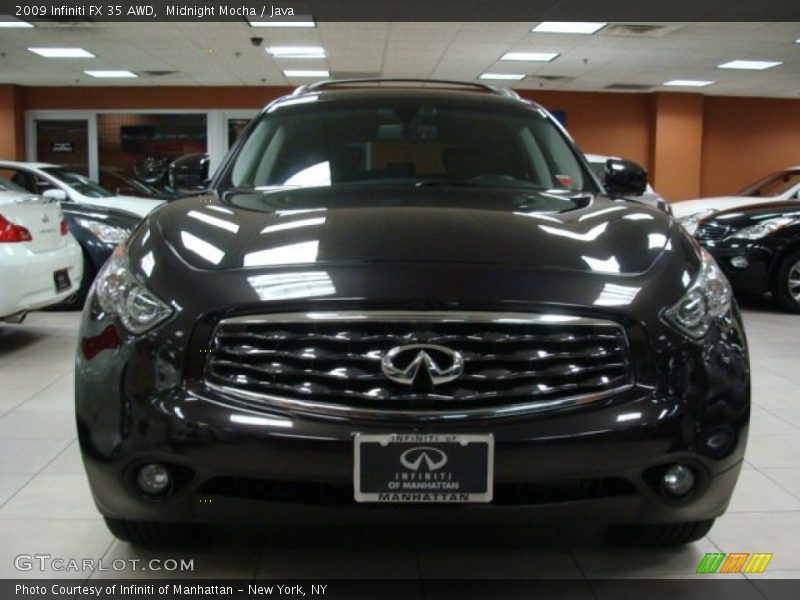 Midnight Mocha / Java 2009 Infiniti FX 35 AWD