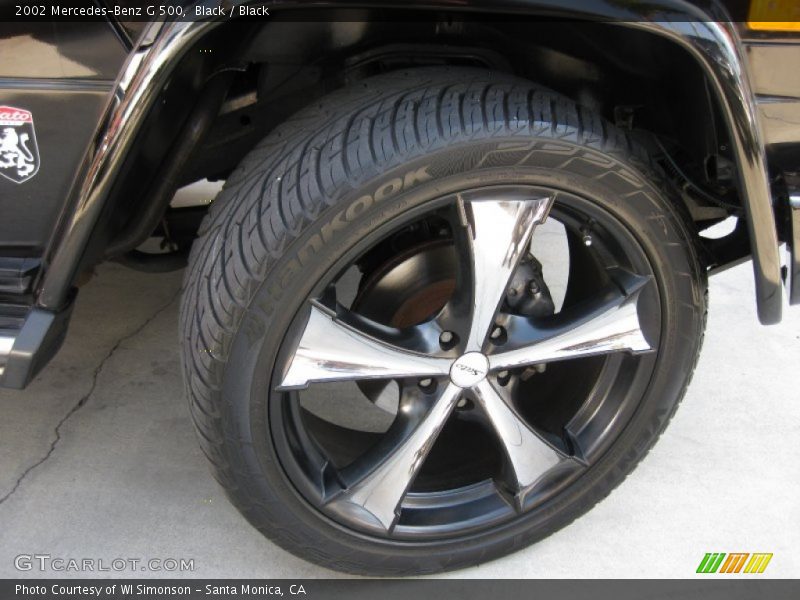 Black / Black 2002 Mercedes-Benz G 500